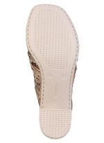 Rieker, trendige Damen-Sandaletten, mit Fersen-Klettverschluss 