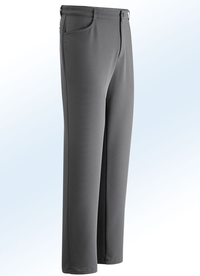 "Klaus Modelle"-Hose in 2 Farben TAUPE-SCHWARZ