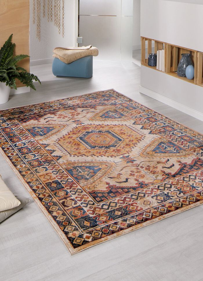 Br&uuml;cken und Teppiche in angenehmen, weichen Farben 