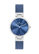 Quartz-Damenuhr mit Edelstahlgeh&auml;use und Edelstahlband 