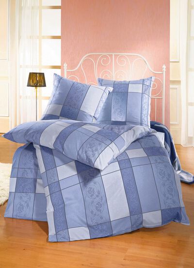 Bettw&auml;sche-Garnitur in 2 hochwertigen, b&uuml;gelleichten Qualit&auml;ten 