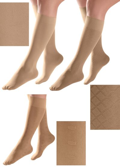 medosan Kompressions-Kniestr&uuml;mpfe 