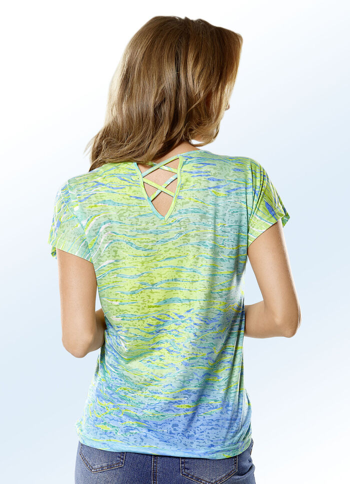 Shirt mit Brusttasche 