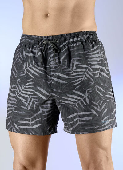 Badeshorts allover dessiniert, Microfaser 