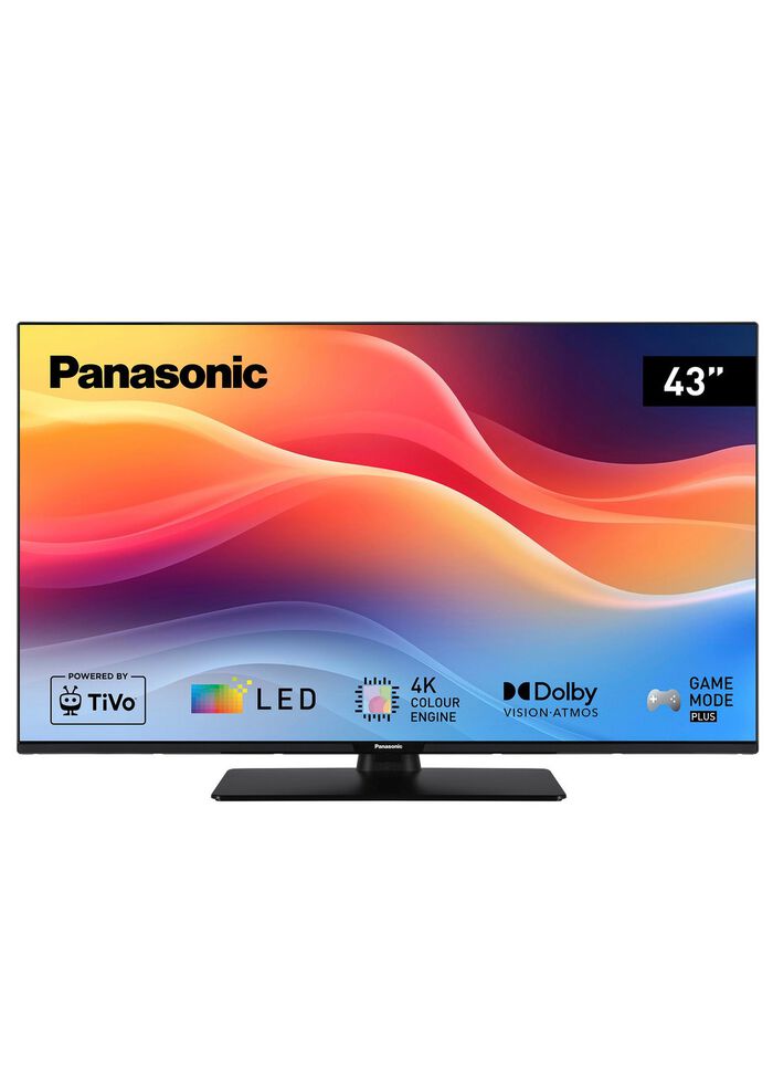 &bdquo;Panasonic&ldquo; 4K-Ultra-HD-LED-Smart-TV mit TiVo Betriebssystem SCHWARZ