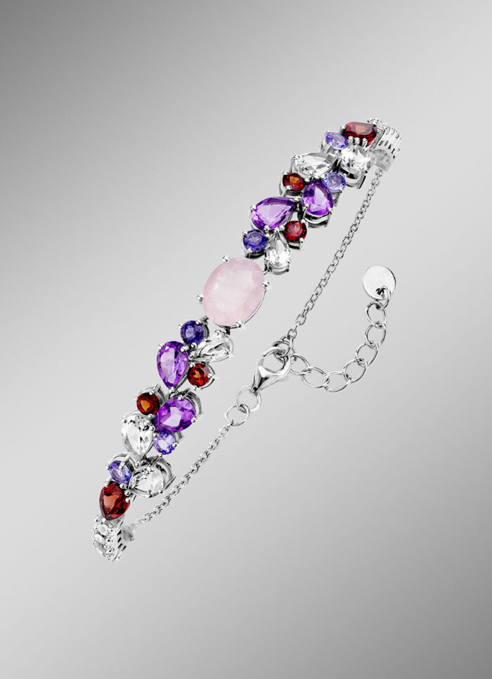 Zauberhaftes Armband mit echten Edelsteinen 