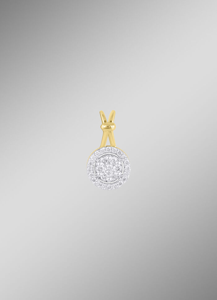 Edler Anh&auml;nger mit 27 Brillanten 