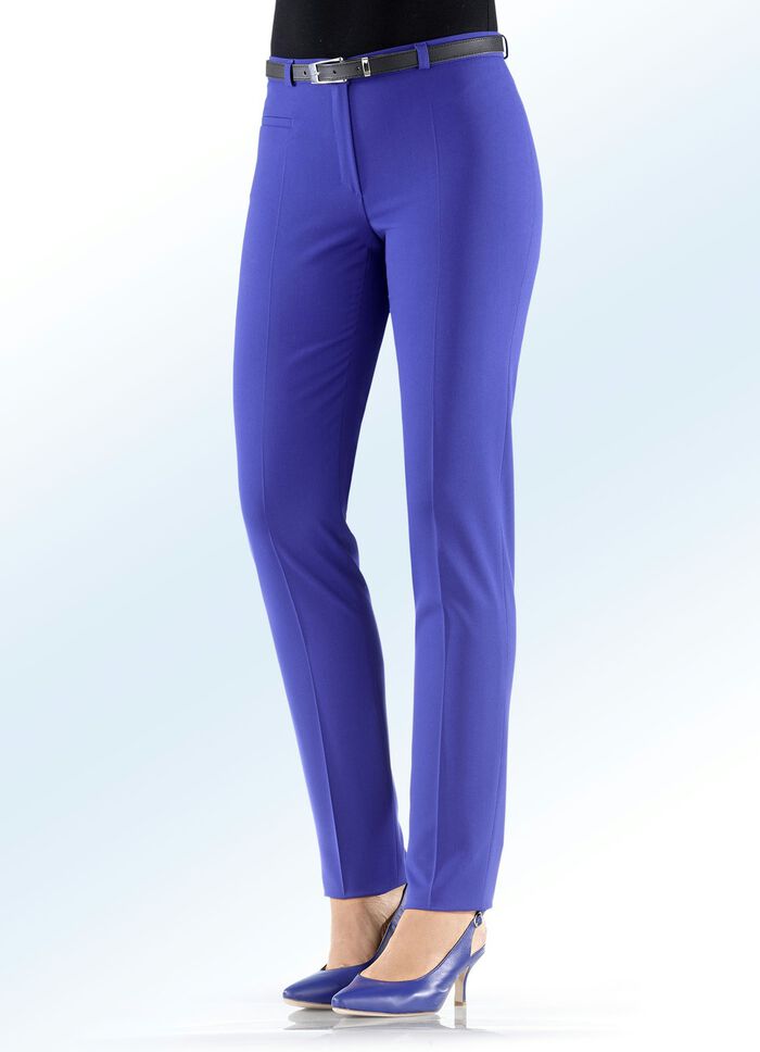Hose mit schmaler Fußweite ROYALBLAU