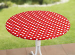Abwaschbare Spann-Tischdecke ROT