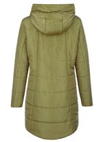 Steppjacke mit fester Kapuze 