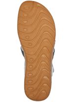 Gemini Riemchen-Sandale aus Rind-Nappaleder WEISS-BLAU-ROT