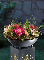 Toller Weidenkranz mit gr&uuml;nem Beiwerk 