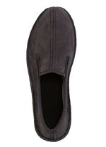 Hausschuh aus Veloursmaterial 