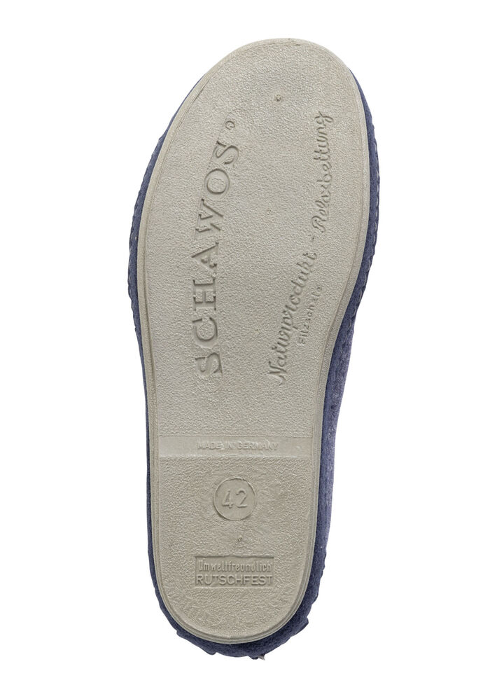 Komfortable Herren-Hausschuhe, mit anatomisch geformtem Fu&szlig;bett MARINE