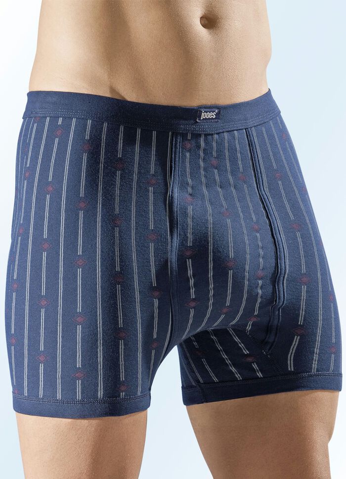 Viererpack Unterhosen mit Streifendessin 