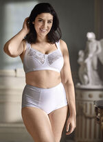 Miss Mary BH mit elastischen Spitzeneins&auml;tzen WEISS