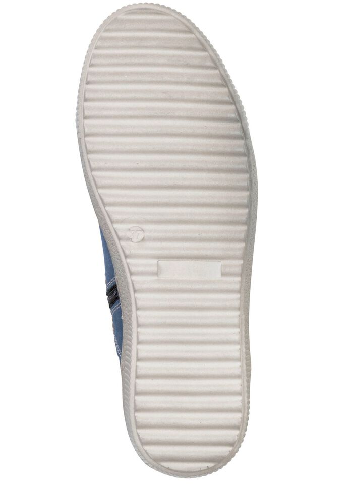 ELENA EDEN Schn&uuml;r-Bootie aus Nubukleder, mit Leder-Applikation 