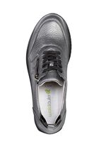 Waldl&auml;ufer, leichte Damen-Sneaker, Weite H, mit herausnehmbarem Fu&szlig;bett ALTSILBER