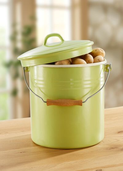 Traditionelle Kr&uuml;ger-Emaille-Serie Juist aus Stahl-Emaille 