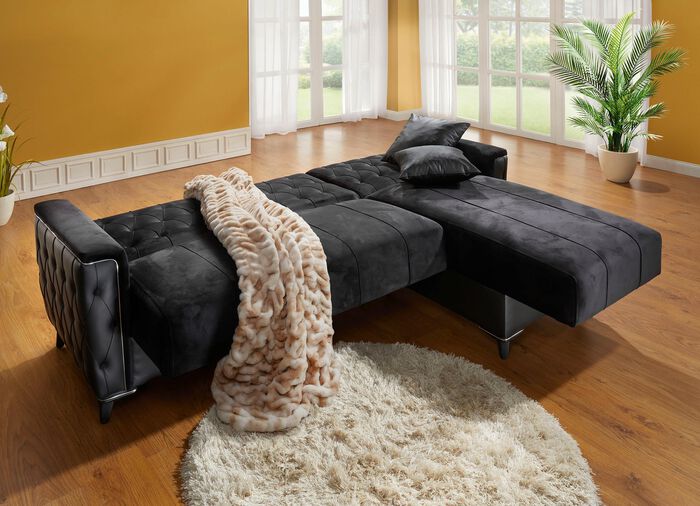 Polsterm&ouml;bel mit Bettkasten und Liegefunktion 