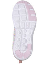 Sneaker aus effektvoll dessiniertem Textilmaterial ROSA-BUNT