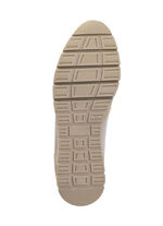 ELENA EDEN Sneaker mit rückwärtigem Nietenbesatz TAUPE-SCHWARZ
