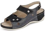 Mubb, bequeme Damen-Sandalen, Weite H, mit herausnehmbarem Fu&szlig;bett 