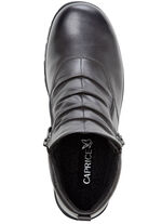 ELENA EDEN, gefütterte Damen-Boots, Winterschuhe, Weite H, mit Reißverschluss GRAU