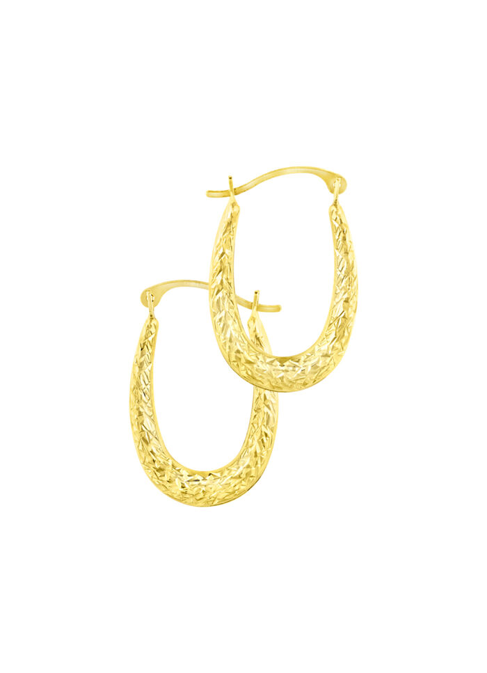 Creolen mit wunderschöner Struktur 