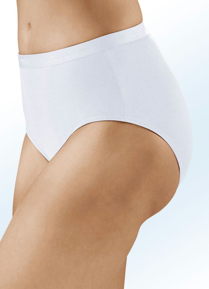 Schiesser Dreierpack Slips WEISS