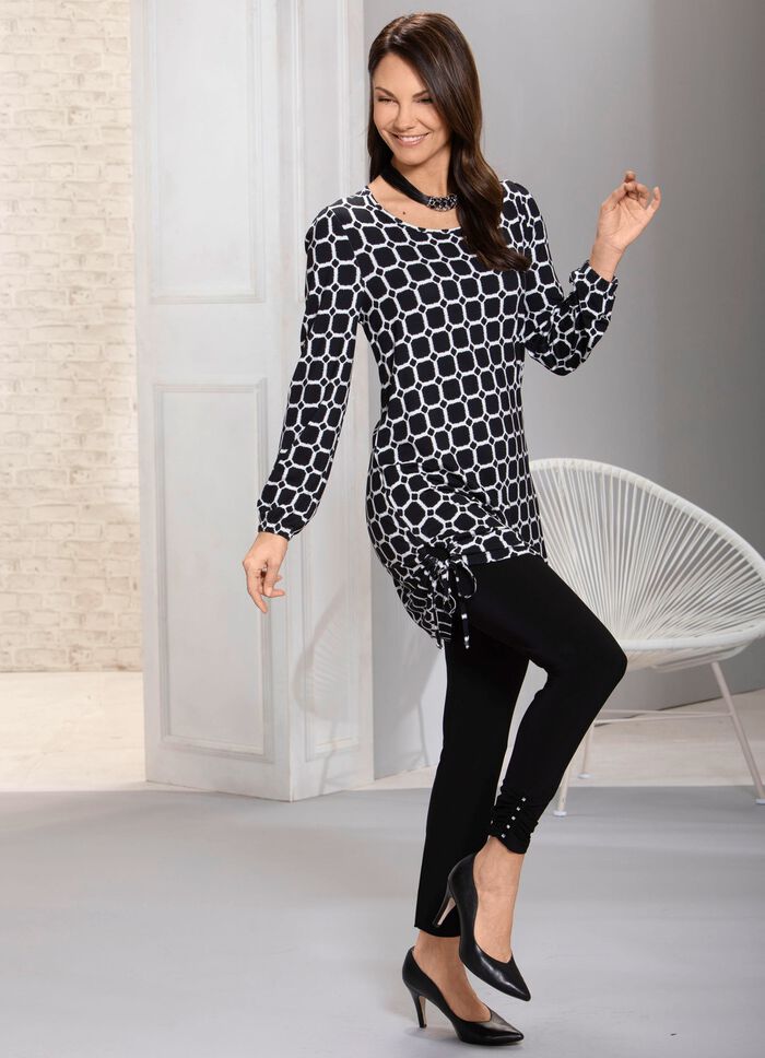 Einzigartiges Longshirt mit Seitenschlitzen 