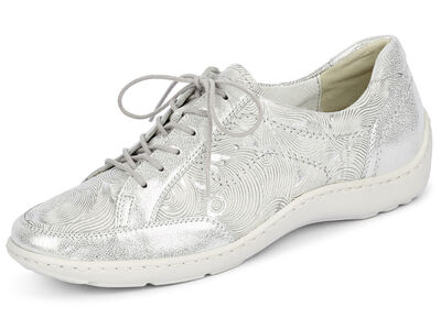 Waldläufer, elegante Damen-Schnürschuhe, Weite H, mit herausnehmbarem Fußbett 
