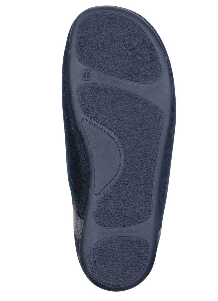 Klassische Herren-Hausschuhe, mit herausnehmbarem Fu&szlig;bett 