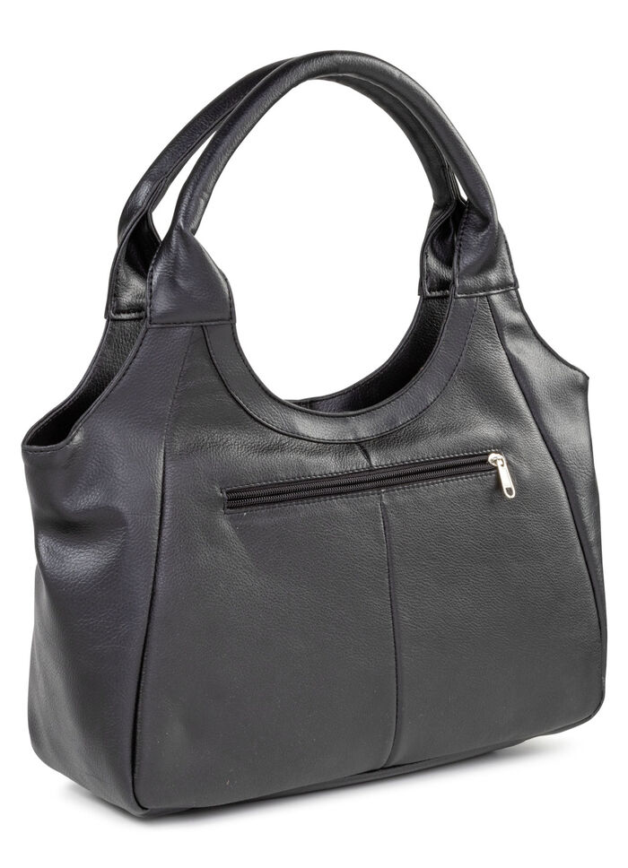 Laurina, Tasche, Damen, aus Leder SCHWARZ