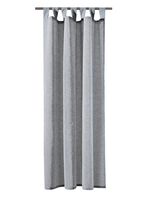 &Uuml;bergardine in Leinenoptik 