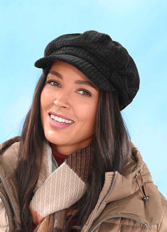 Ballonm&uuml;tze mit Elastikeinsatz 