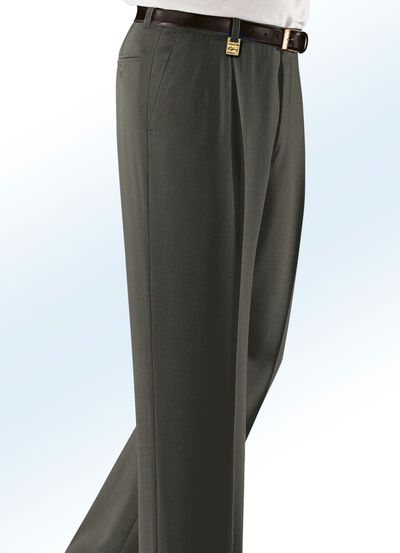 "Klaus Modelle"-Hose mit G&uuml;rtel in 4 Farben 