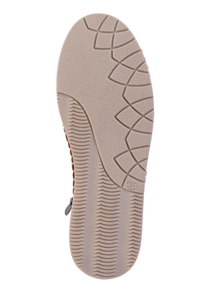 Gemini Sandale aus weichem Nappaleder mit Zierperforation 