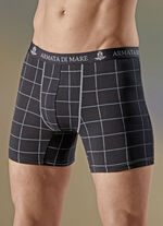Dreierpack Pants mit Karodessin und Elastikbund 