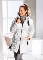 Funktions-Kurzmantel mit fester Kapuze 