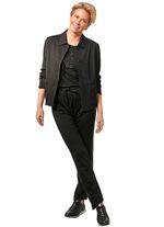 Blazer mit Hemdkragen 