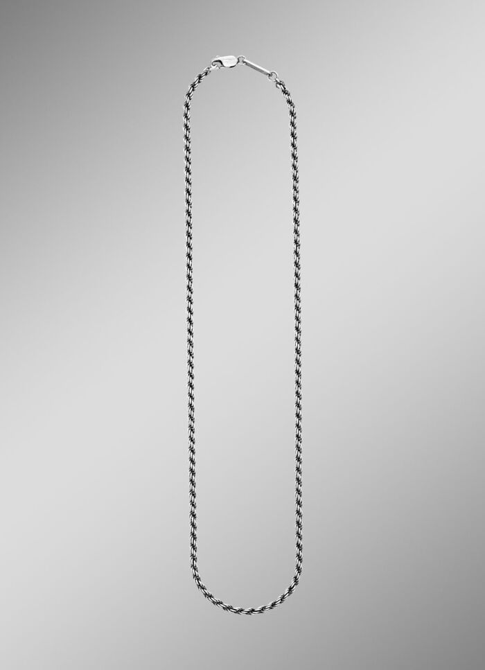 Kordelkette aus Silber 