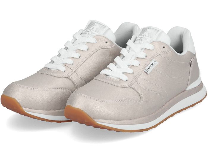 Rieker Sneaker mit MemoSoft-Textilfu&szlig;bett GOLDBEIGE