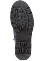 Andrea Conti Schn&uuml;r-Stiefelette aus bestem Nubukleder SCHWARZ