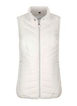 Steppweste mit Kontrastpaspelierung 