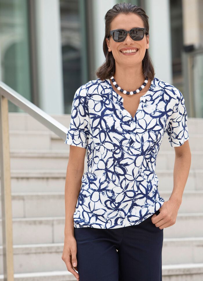 Tunika mit Stehkragen 