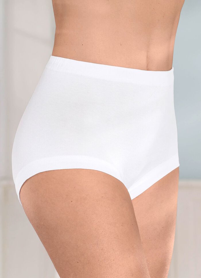 Viania F&uuml;nferpack Slips mit Gummizug 