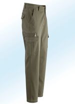 Hose mit Cargotaschen in 3 Farben 