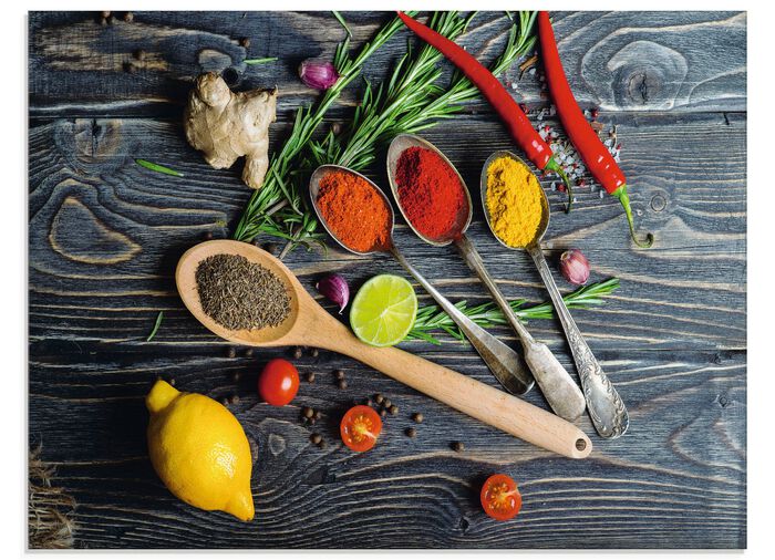 Bild aus Glas mit hochaufl&ouml;sendem Digitaldruck 