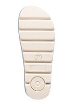 Laurina, trendige Damen-Hausschuhe, Weite G, mit anatomisch geformtem Fu&szlig;bett HIMMELBLAU